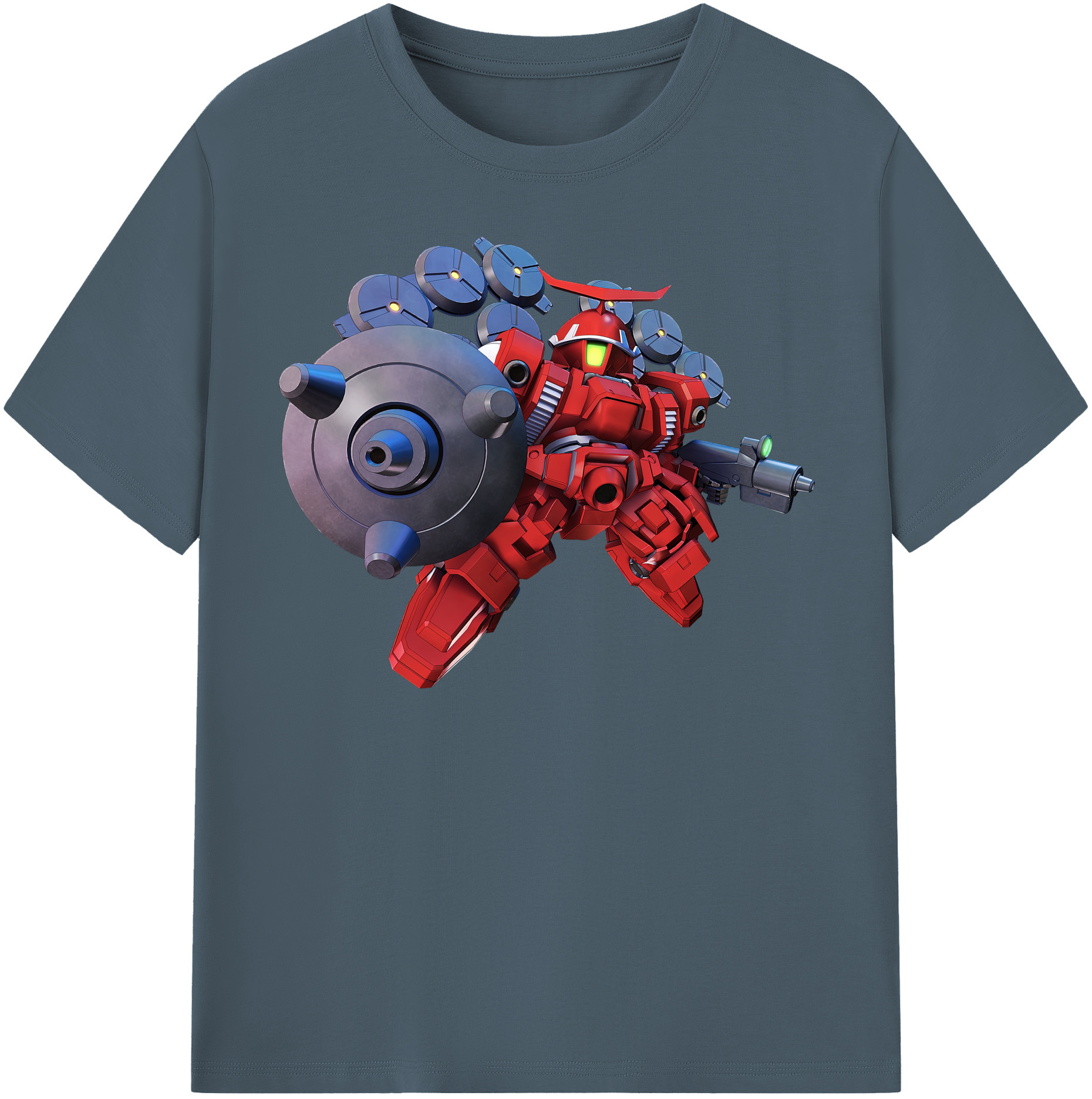 （画像用） 機動戦士ガンダム Mobile Suit Gundam 綿100％半袖Tシャツ（フロントプリント）